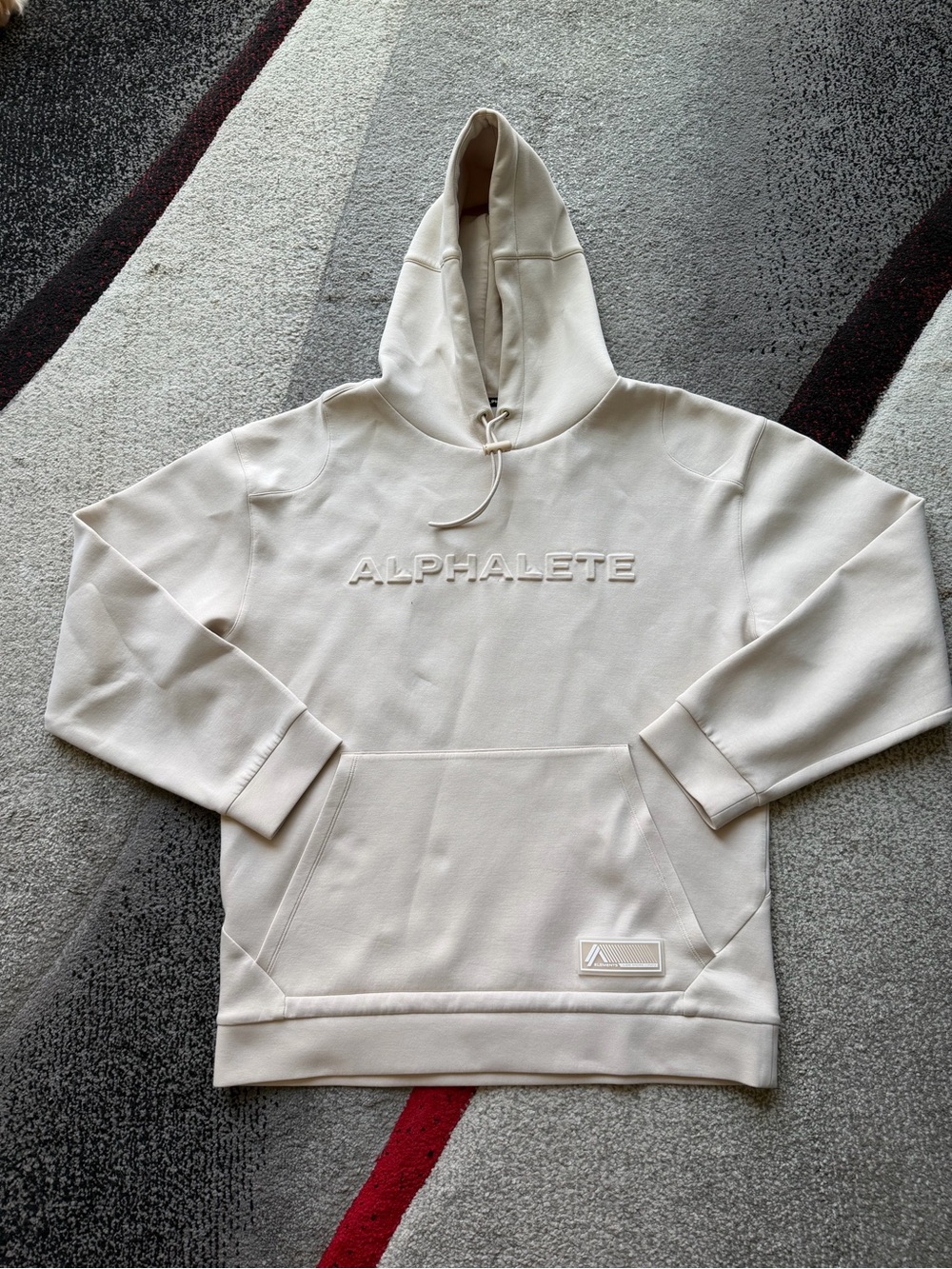 Alphalete Men's Beige Elements Men’s Tech Hoodie